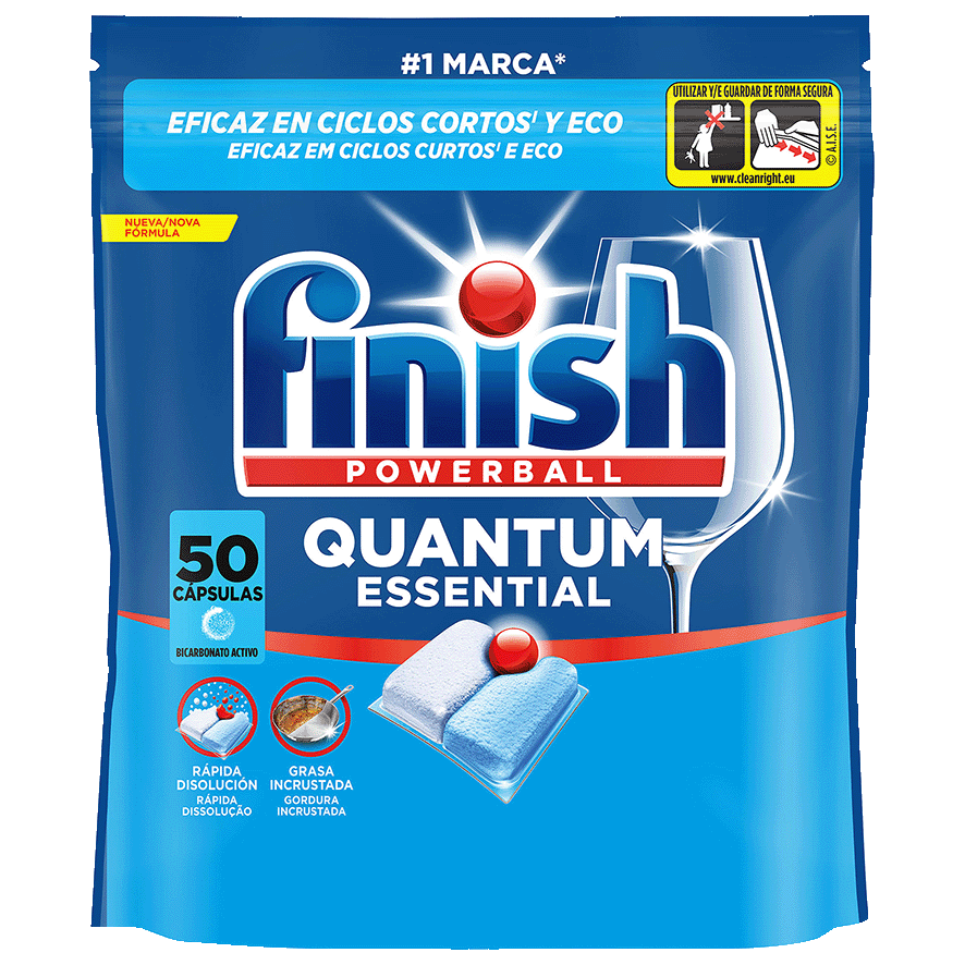 LAVAVAJILLAS QUANTUM ESSENTIAL 50 C&Aacute;PUSLAS