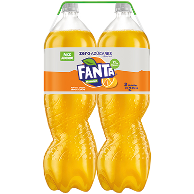 REFRESCO DE NARANJA ZERO 2 LITROS PACK 2