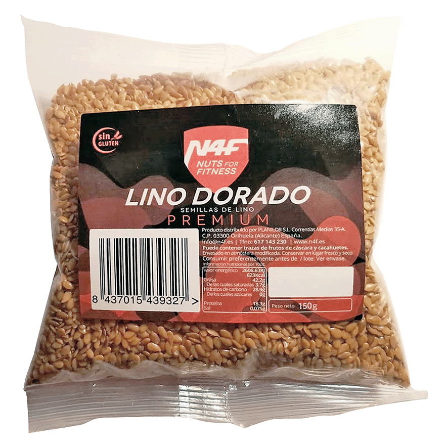 SEMILLA DE LINO DORADO 150 G.