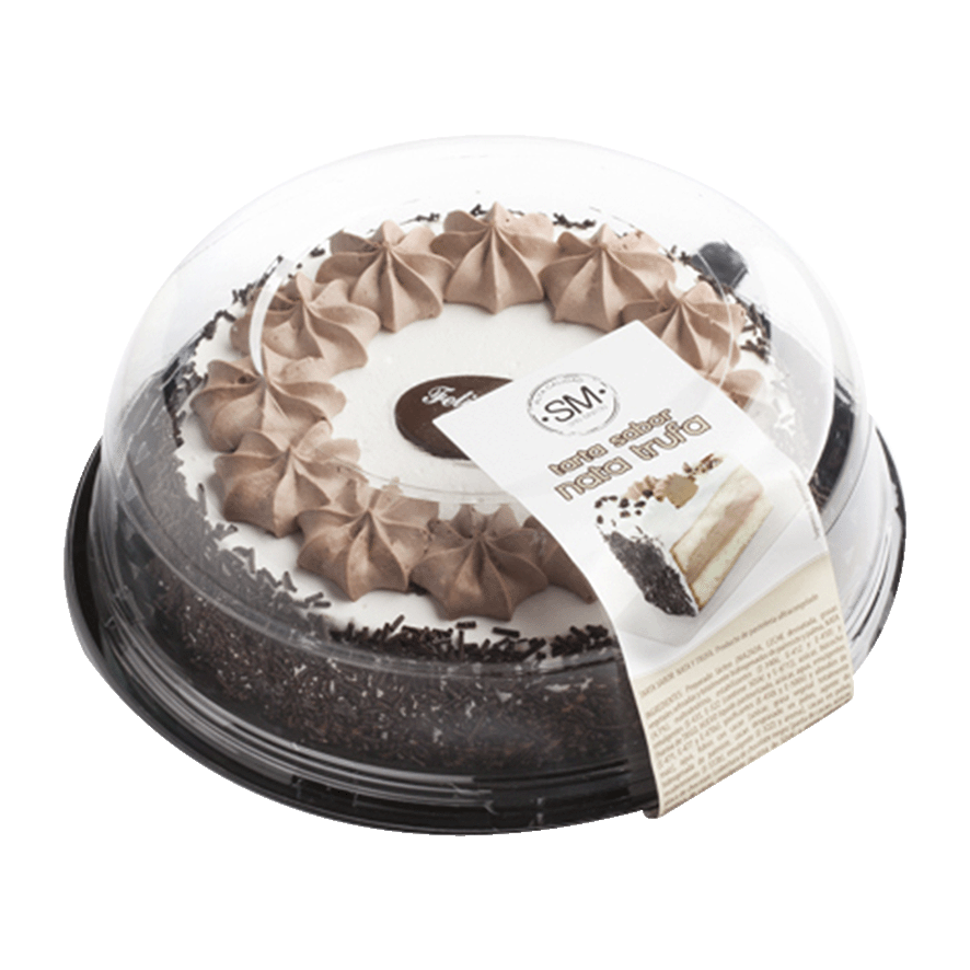 TARTA DE NATA Y TRUFA 700 G.