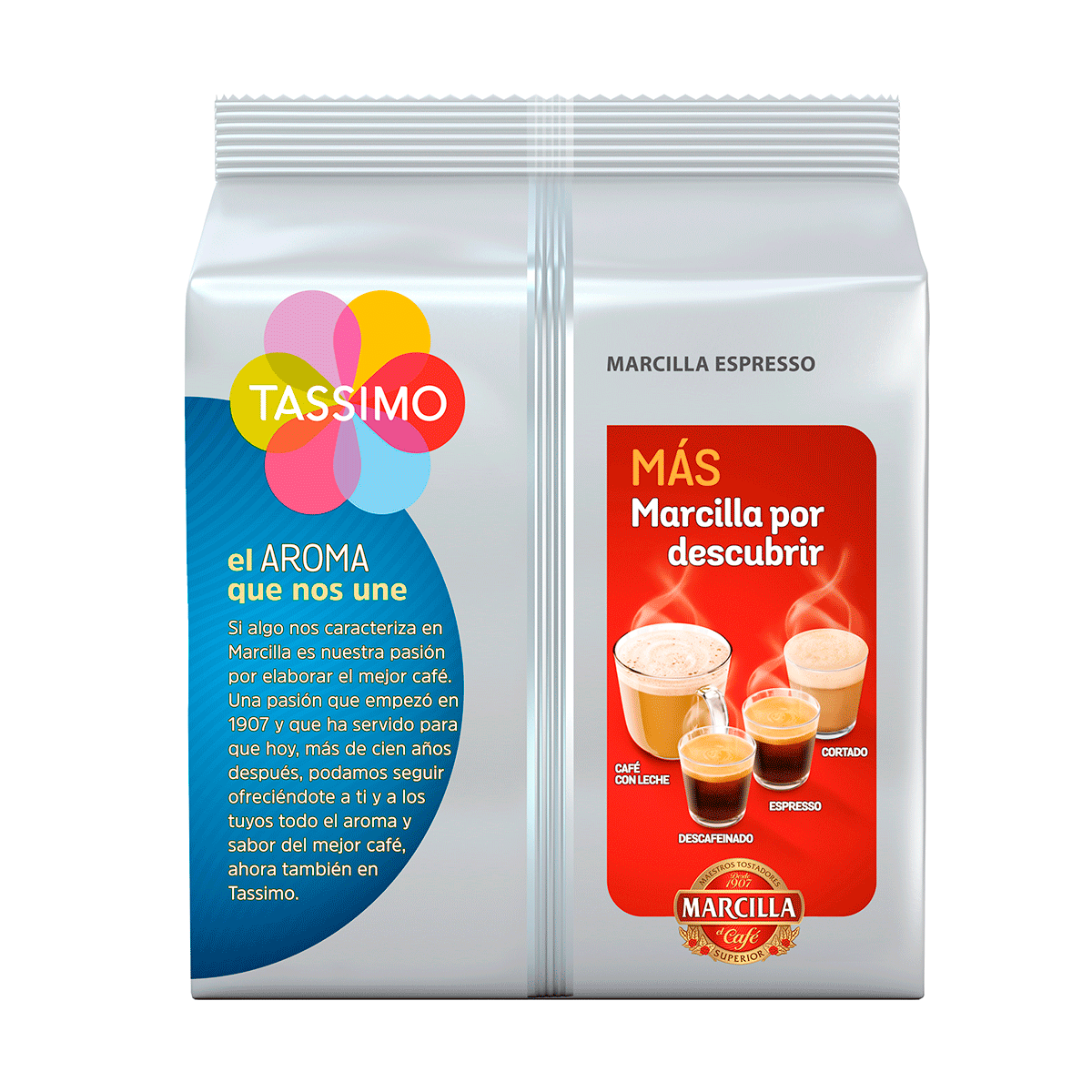 CAF&Eacute; DESCAFEINADO MARCILLA 16 CAPSULAS