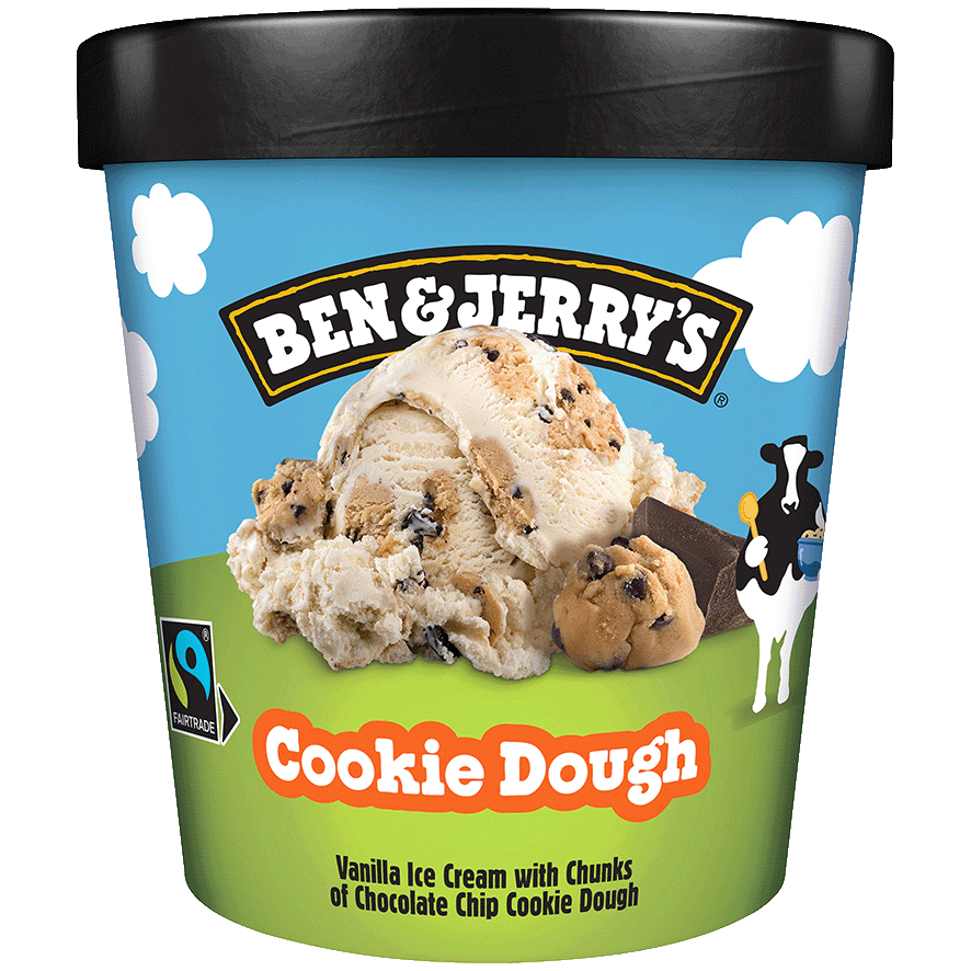 HELADO COOKIE DOUGH 465 ML.