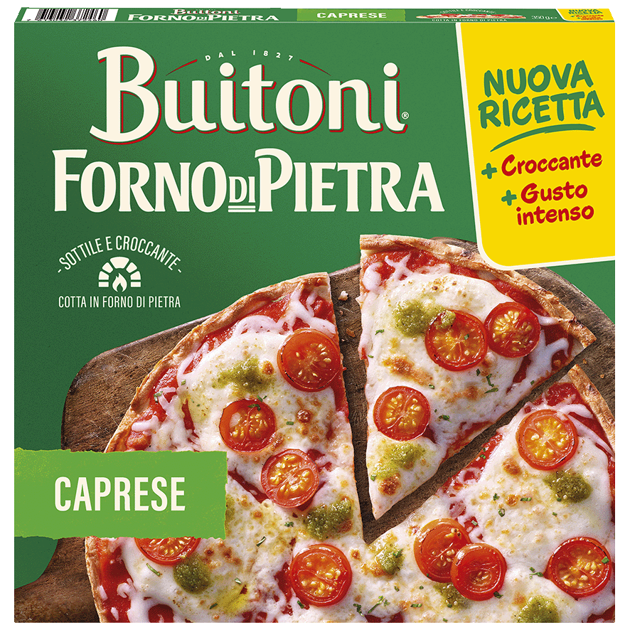 PIZZA FORNO DI PIETRA CAPRESE 350 G.