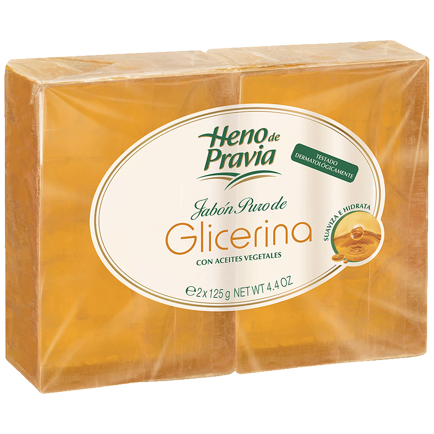 JAB&Oacute;N DE GLICERINA 125 G. PACK 2