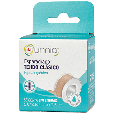 ESPARADRAPO TEJIDO 5MX 2,5 UNIDAD