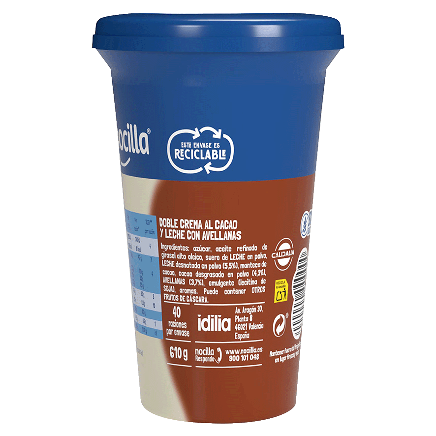 CREMA DE CACAO CHOCOMIX 610 G.