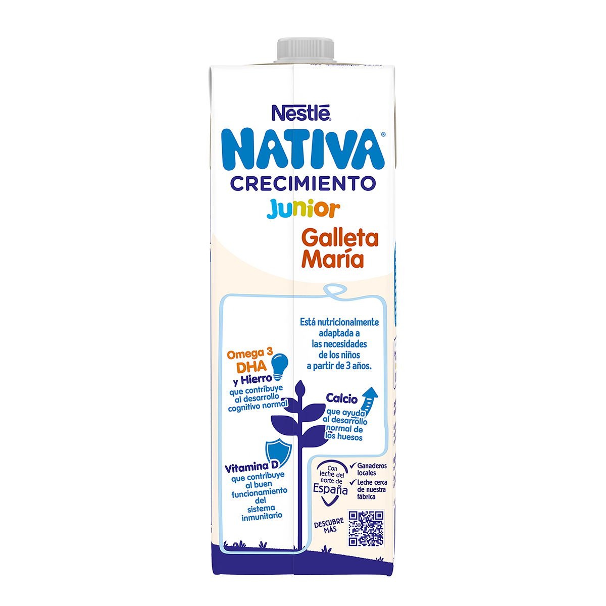LECHE JUNIOR GALLETA MAR&Iacute;A 1 LITRO