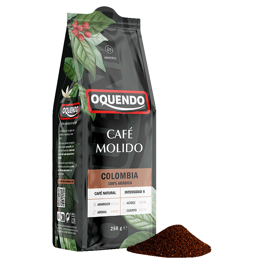 CAF&Eacute; MOLIDO COLOMBIA 250 G.