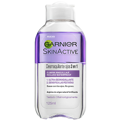 DESMAQUILLANTE DE OJOS 2 EN 1 125 ML.