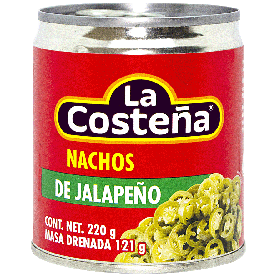 NACHOS DE JALAPE&Ntilde;OS EN ESCABECHE 220 GRS.