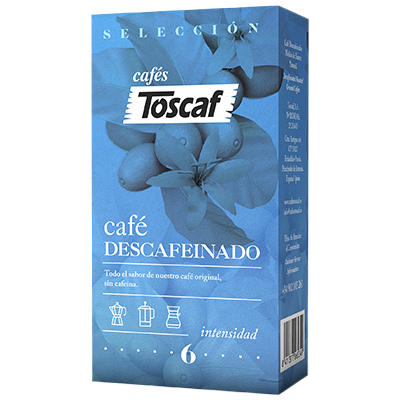 CAF&Eacute; MOLIDO NATURAL DESCAFEINADO 250 G.