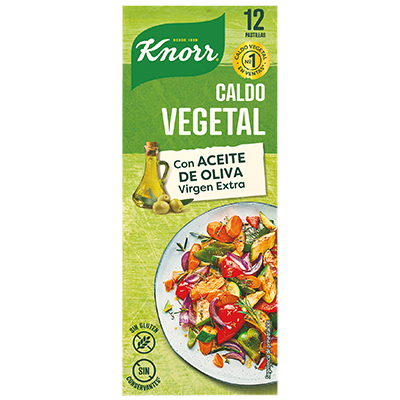 CALDO VEGETAL 12 PASTILLAS