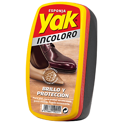 ESPONJA INCOLORA PARA CALZADO 1 UD.