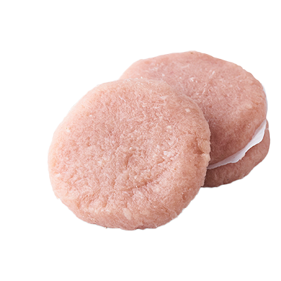 POLLO 100% BURGER MEAT 140 G.