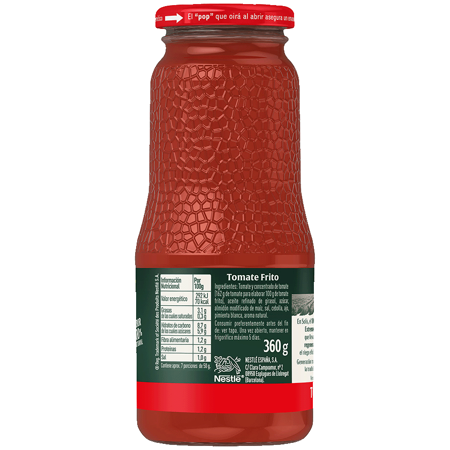 TOMATE FRITO 360 GRS.