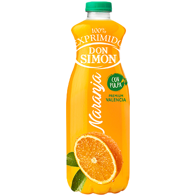 ZUMO DE NARANJA CON PULPA 1 LITRO