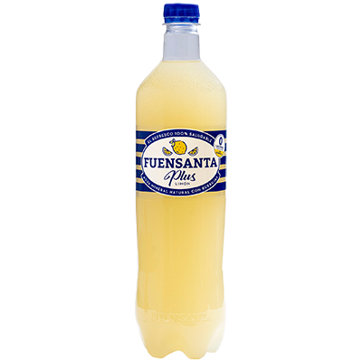 AGUA CON GAS SABOR LIM&Oacute;N 1 LITRO