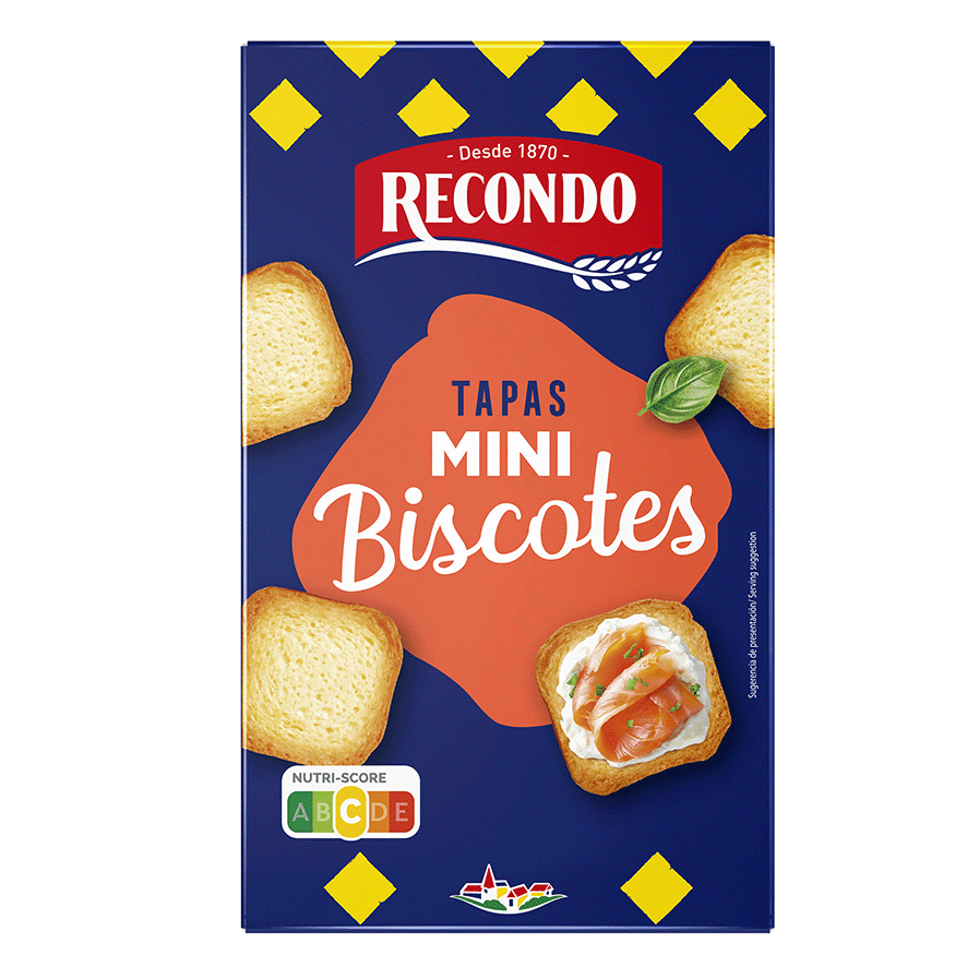 MINI BISCOTTES NORMALES 120 GRS.