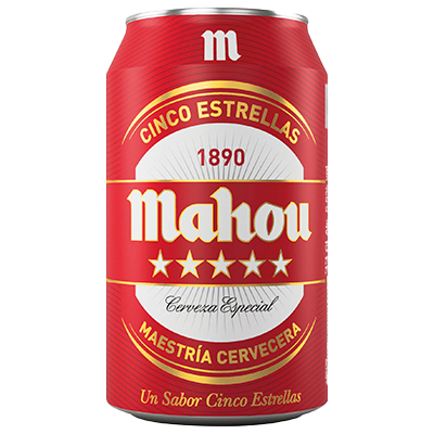 CERVEZA 5 ESTRELLAS 33 CL.