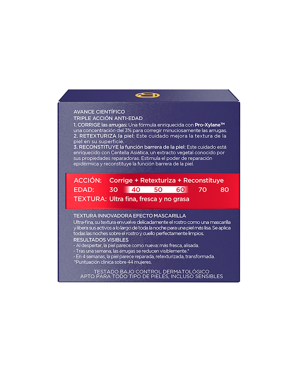 CREMA ANTI-EDAD NOCHE LASER 50 ML.