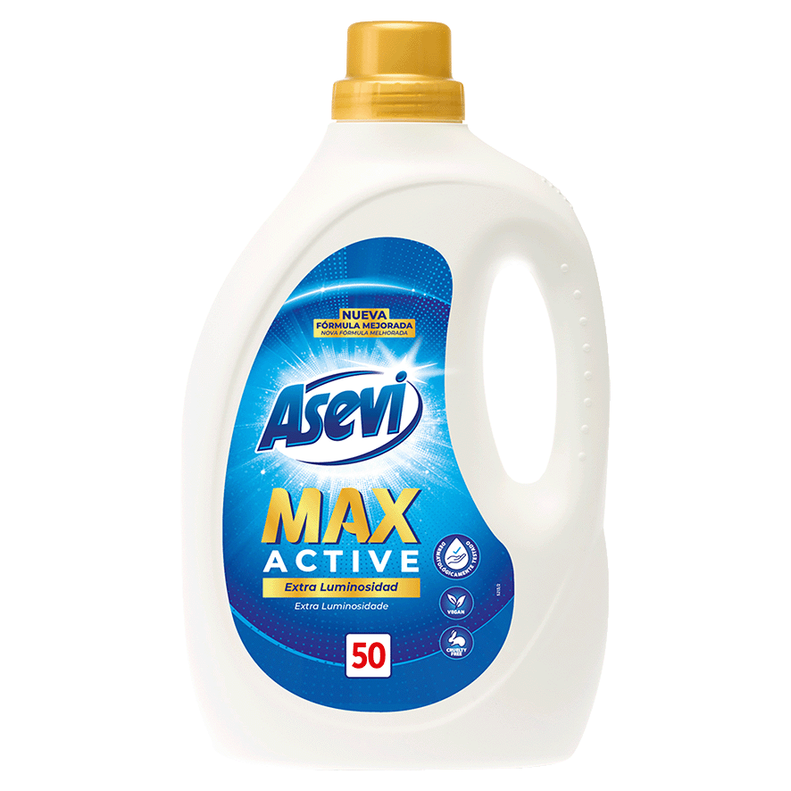 DETERGENTE MAX ACTIVE 50 LAVADOS