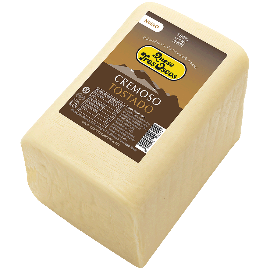 QUESO CREMOSO TOSTADO EN BARRA EL KILO