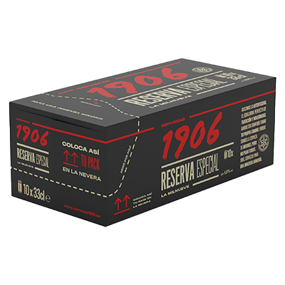 CERVEZA RESERVA ESPECIAL 33 CL. PACK 10