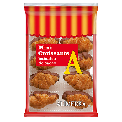 MINI CROISSANTS CON CACAO 150 G.