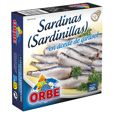 SARDINILLAS EN ACEITE DE GIRASOL 
