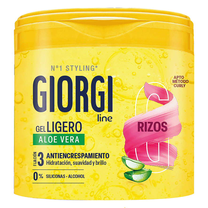 GEL LIGERO ALOE VERA RIZOS 400 ML.
