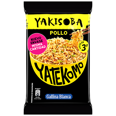 FIDEOS ORIENTALES YAKISOBA POLLO 93 G.