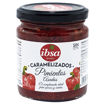 PIMIENTOS ASADOS CARAMELIZADOS 250 G.