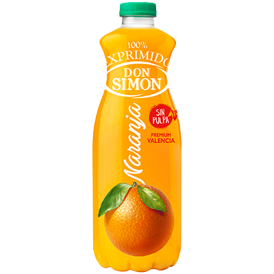 ZUMO DE NARANJA SIN PULPA 1 LITRO