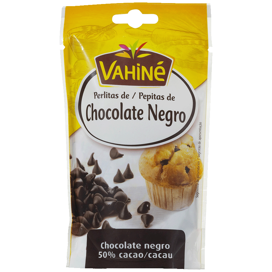 PERLITAS DE CHOCOLATE NEGRO 100 G.