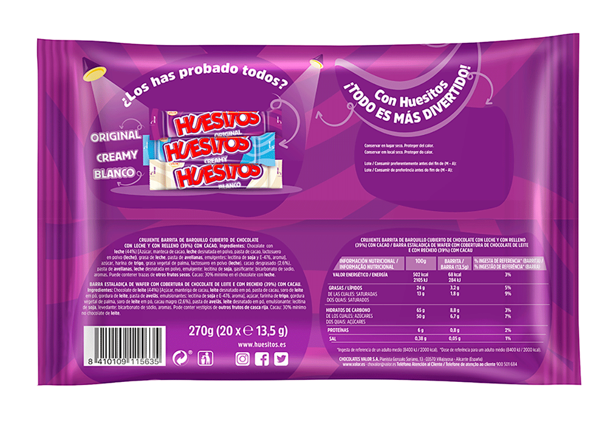 CHOCOLATINA MINI 270 G.