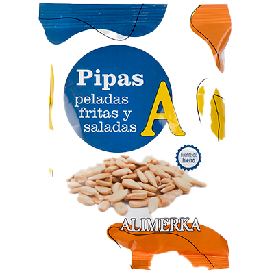 PIPAS PELADAS FRITAS Y SALADAS 125 G.