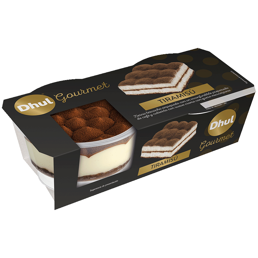 TIRAMIS&Uacute; 80 G. PACK 2