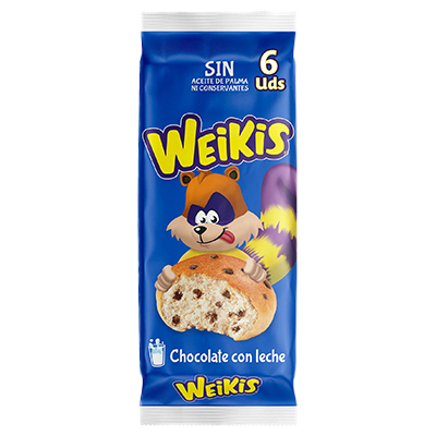 BOLLITOS DE CHOCOLATE CON LECHE 240 G.