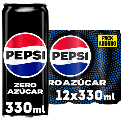 REFRESCO DE COLA ZERO 33 CL. PACK 12