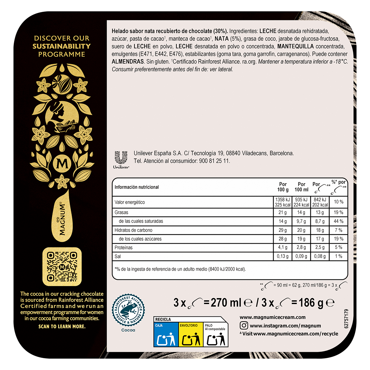 HELADO COLLECTION FRAC 62 G. PACK 3 UDS.