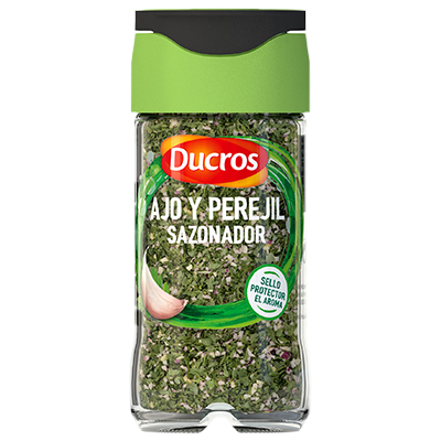 SAZONADOR DE AJO Y PEREJIL 43 GRS.