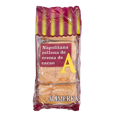 NAPOLITANAS DE CHOCOLATE 320 G.