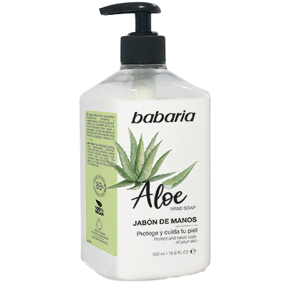 JAB&Oacute;N DE MANOS ALOE VERA 500 ML.