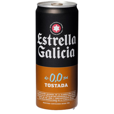 CERVEZA TOSTADA 0,0% 33 CL.