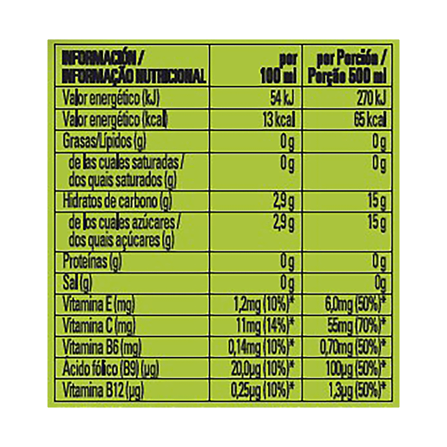 AGUA REVITALIZE LIMA LIM&Oacute;N 500 ML.