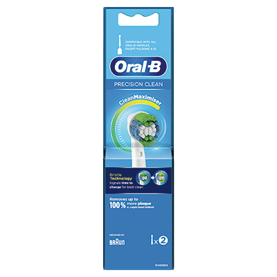 RECAMBIO DE CEPILLO PRECISION CLEAN 2 UDS.