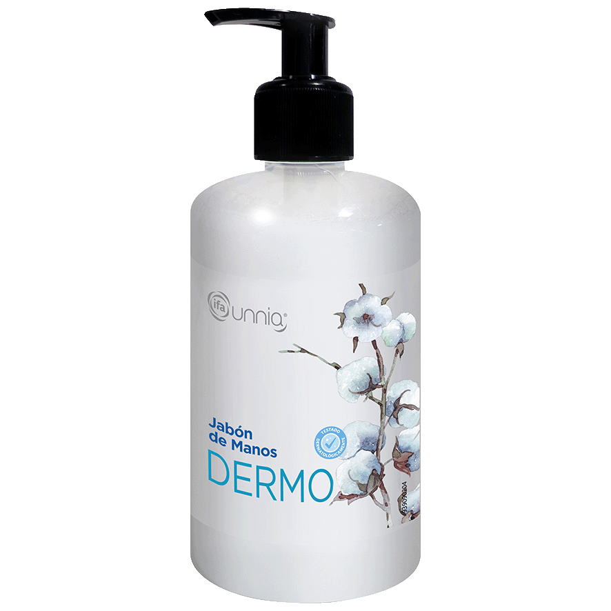 JAB&Oacute;N L&Iacute;QUIDO DE MANOS DERMO 500 ML.