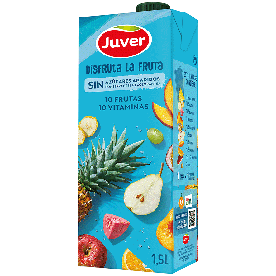 N&Eacute;CTAR 10 FRUTAS + 10 VITAMINAS 1,5 LITROS