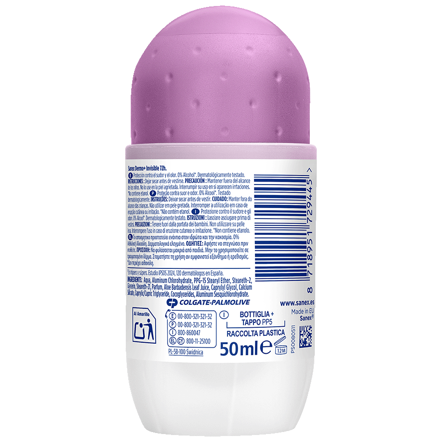DESODORANTE INVISIBLE 50 ML.