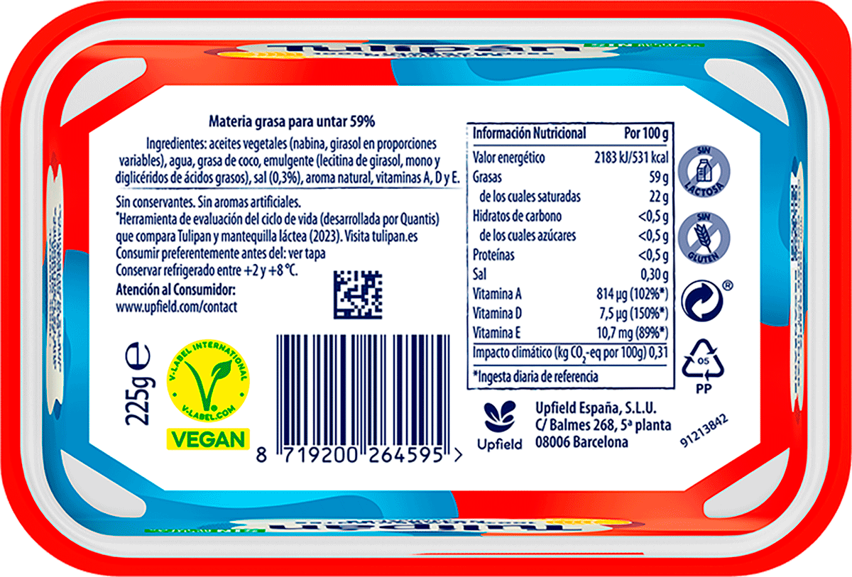 MARGARINA 225 G.
